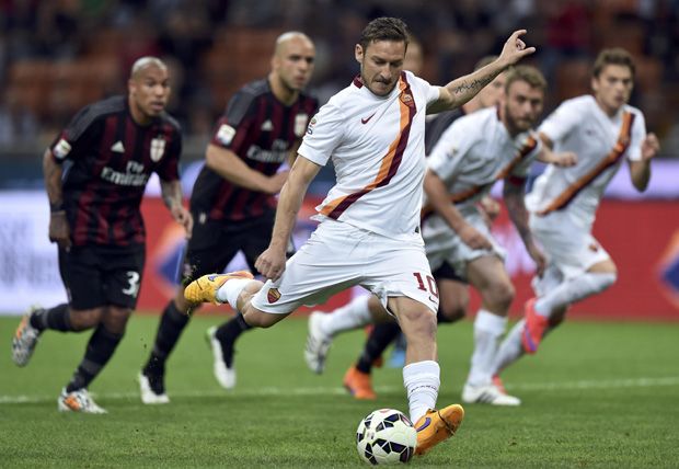 Gol Hiburan Totti Tak...