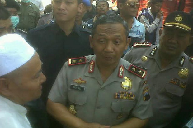 Tinjau Kebakaran, Kapolda...