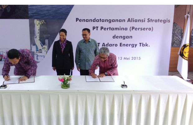 Pertamina Gandeng Adaro...