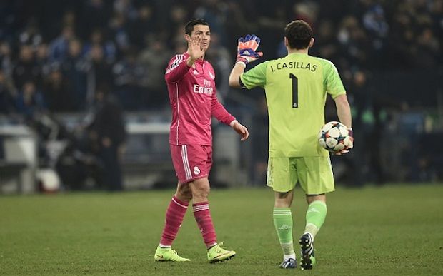 Ronaldo dan Casillas...