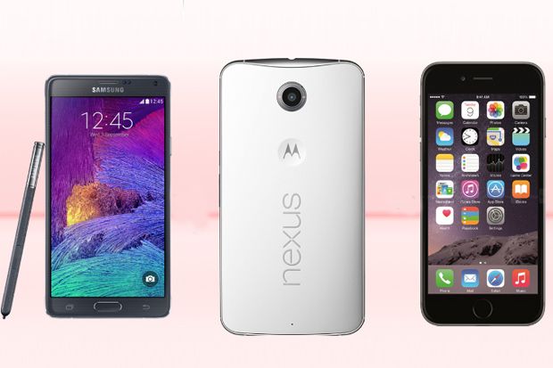 Tiga Phablet dengan...