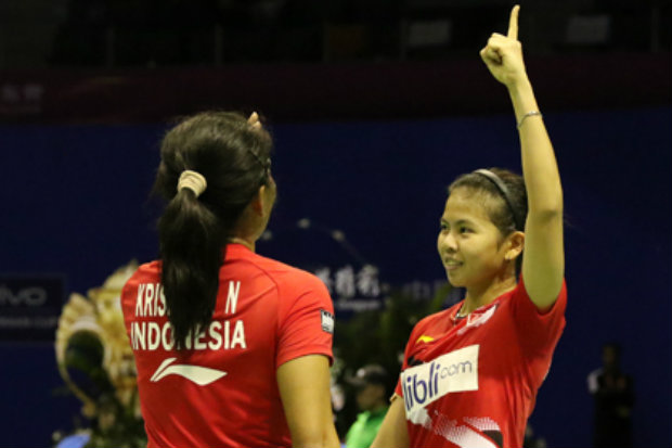 Greysia Berterima Kasih...