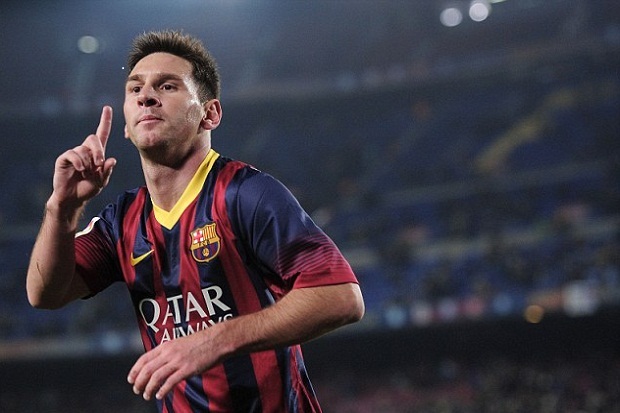 Messi Bantu Barcelona...