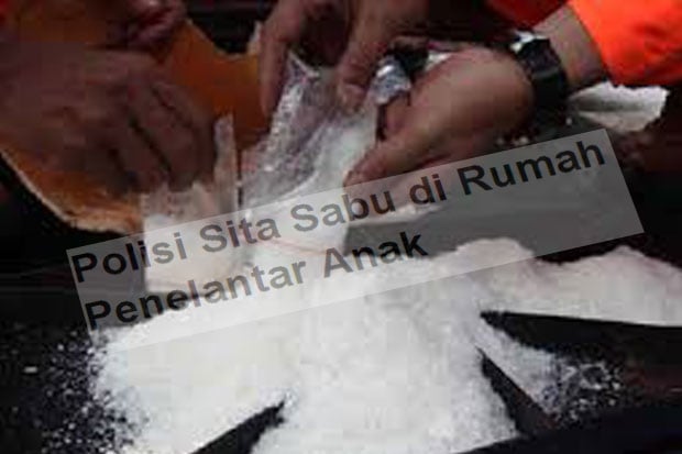 Polisi Sita Sabu di...