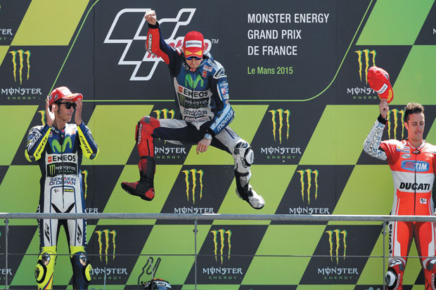 Jorge Lorenzo Tercepat...