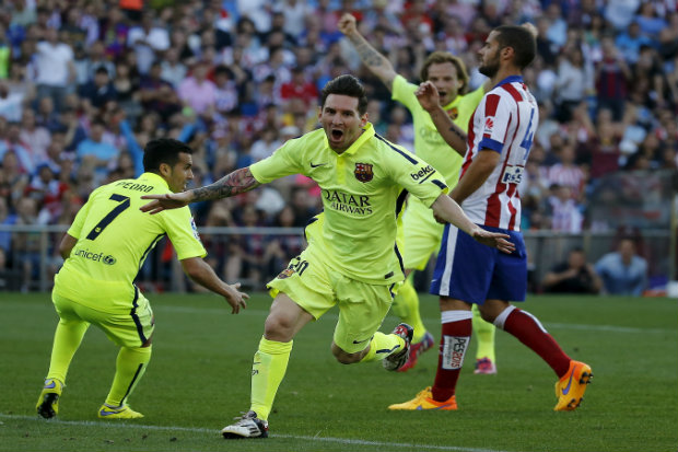 Gol Messi Antar Barca...