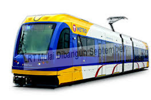 LRT Mulai Dibangun September