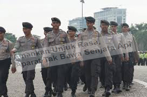 Amankan Unjuk Rasa,...