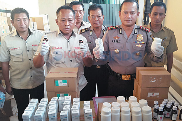 Polisi Sita Ratusan...