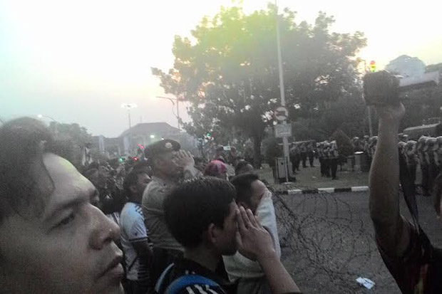 Demo di Istana, Mahasiswa...