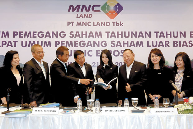 MNC Land Bagi Dividen...