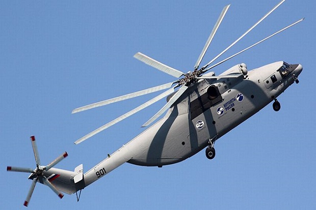 Mi-26T2, Helikopter...