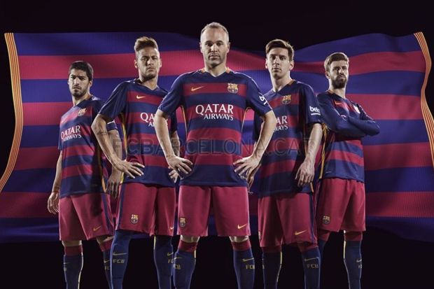 Barca Luncurkan Jersey...