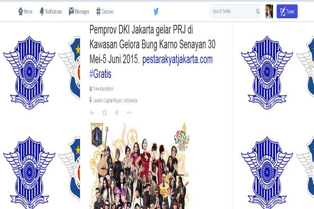 Jakarta Fair di Kemayoran,...