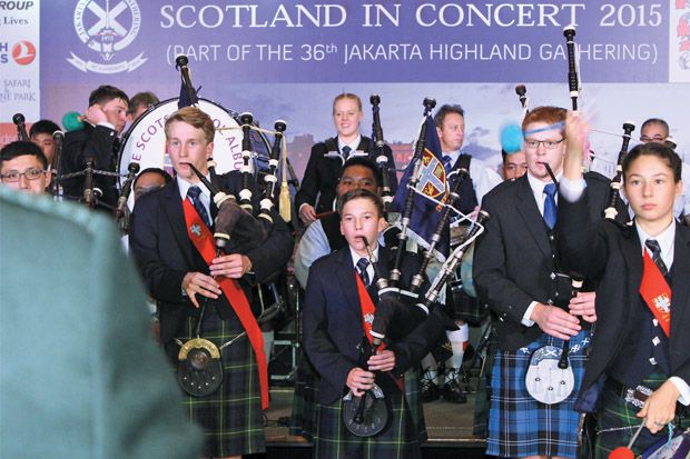 Bag Pipe Hipnosis Penonton...