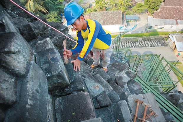Batuan Candi Kalasan...