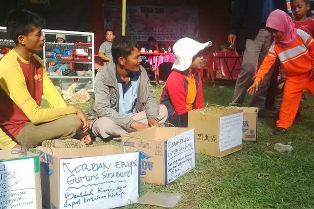 Korban Erupsi Sinabung...