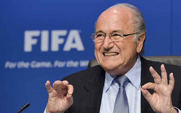 Blatter Absen di Jumpa...