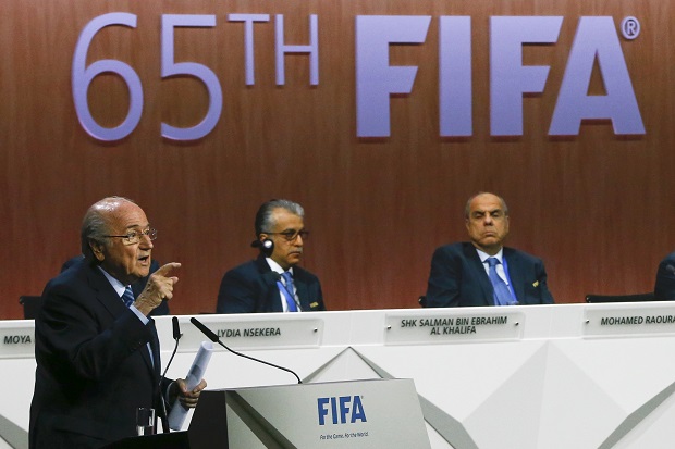 Pidato Pertama Blatter...