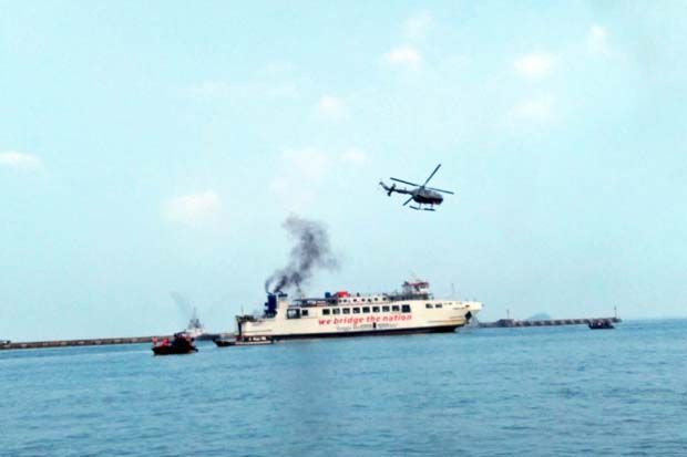 Kapal Motor Terbakar...