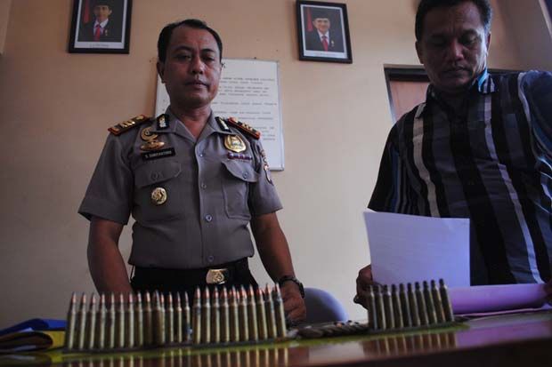 Puluhan Butir Peluru...