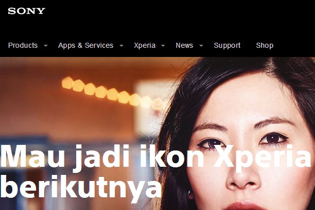Pencarian Ikon XperiaTM...