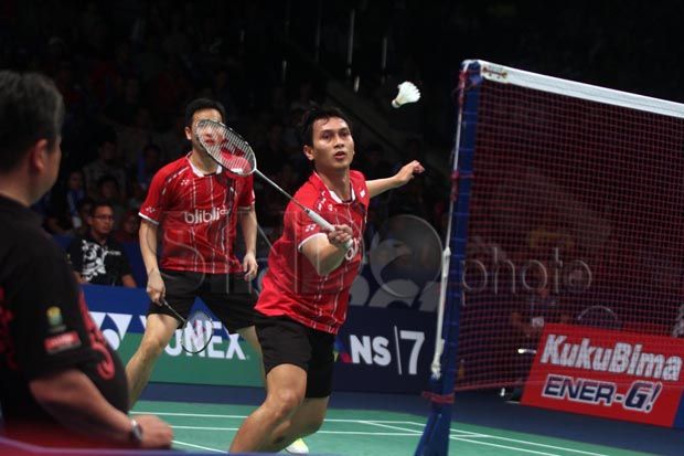 Pasangan Hendra/Ahsan...