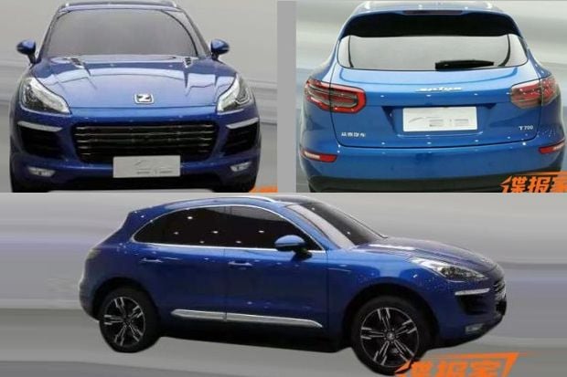 Zotye T700 Tiruan Porsche...