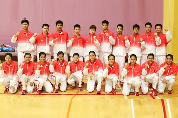Tim Bulu Tangkis Indonesia...