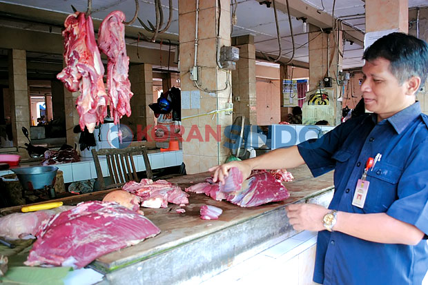 Daging Sapi Tembus Rp115.000...