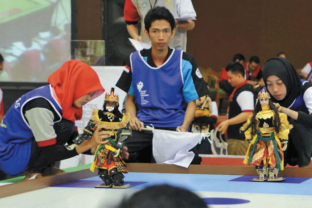 Teknologi Robot Dorong...