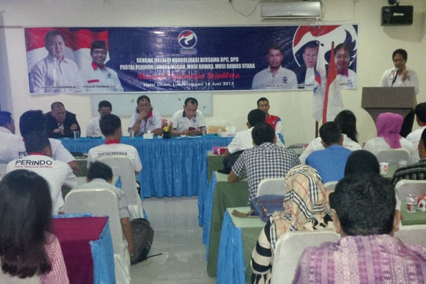 Perindo Sumsel Cek Struktural...