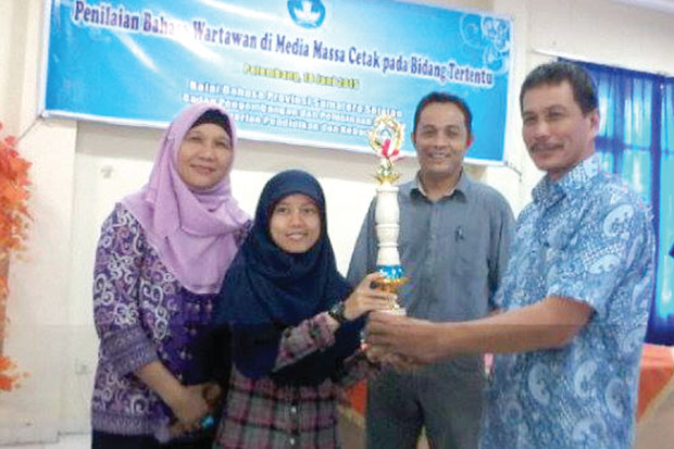 Pewarta SINDO Raih Tulisan...