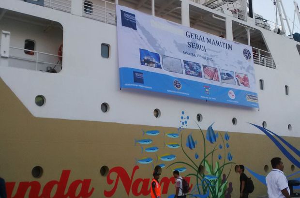 Gerai Maritim ke Serui...