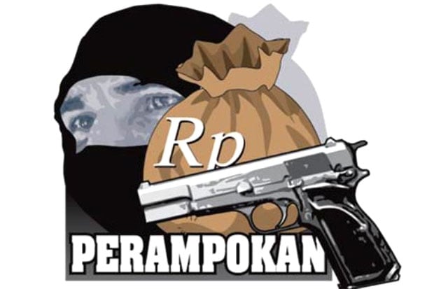 Lukai Nasabah, Perampok...
