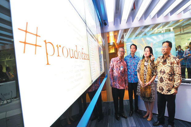AXA Garap Media Sosial