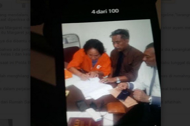 Polisi Sita Sandal Milik...