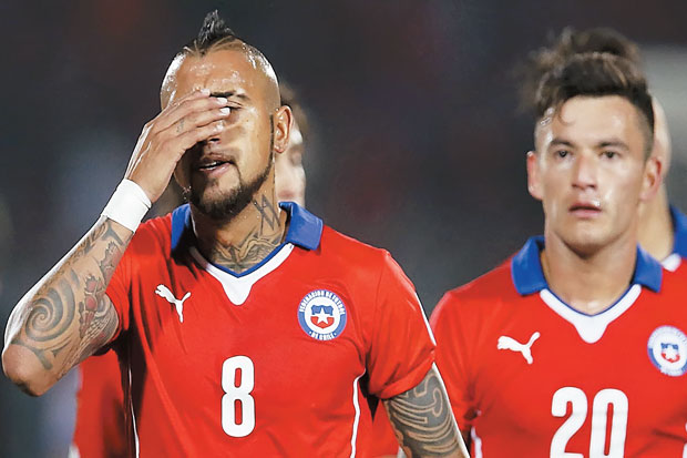 Arturo Vidal Terancam...