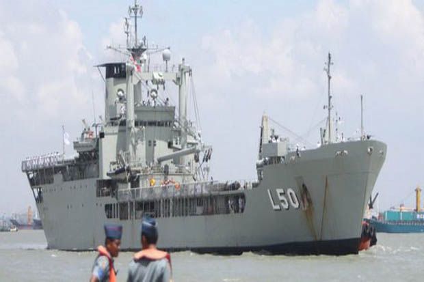 TNI AL Bantu Pengamanan...