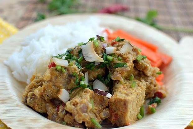 Rendang Tempe, Menu...