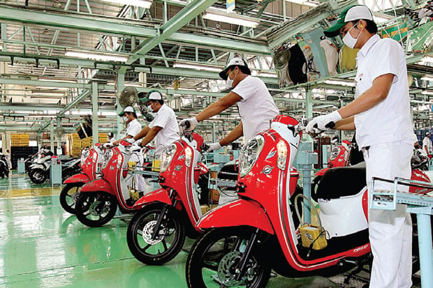 Pasar Turun, Honda Scoopy...