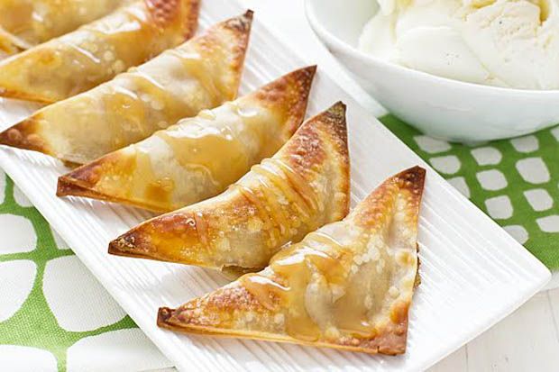 Pangsit Isi Pisang dengan...