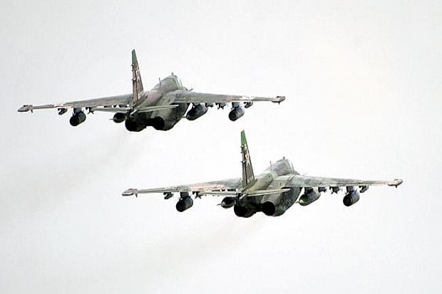 Jet Tempur Rusia Lakukan...