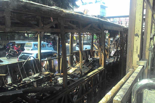 Begini Kondisi Bus Transjakarta...