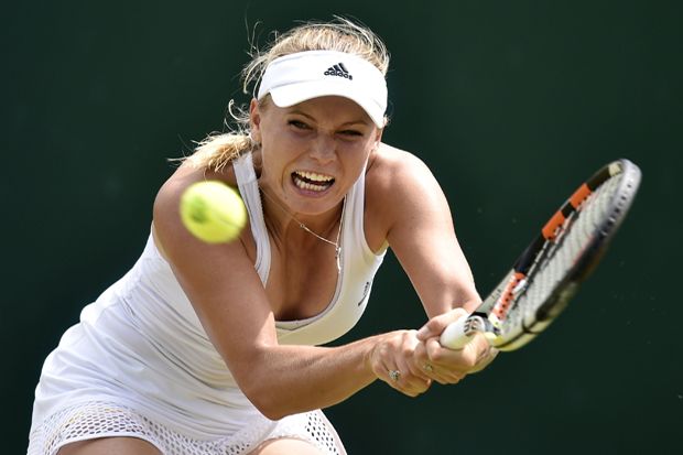 Si Cantik Wozniacki...