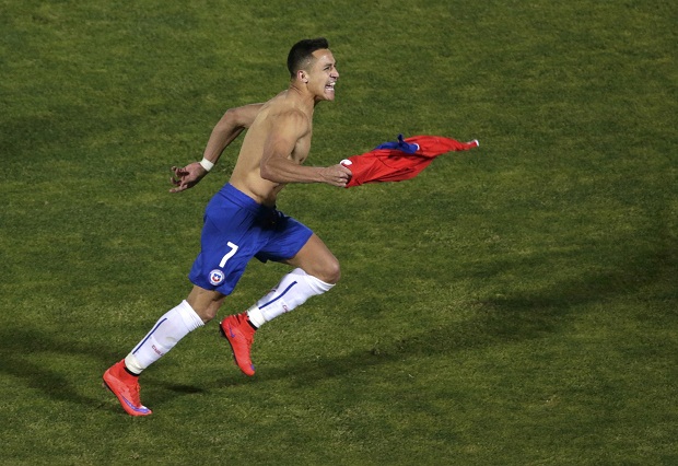 Taklukan Messi cs, Chile...