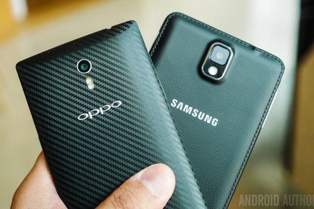 Samsung dan Oppo Main...