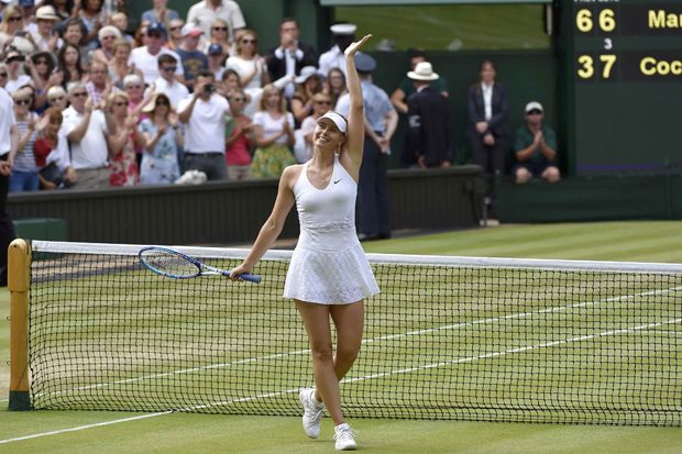 Ke Semifinal, Sharapova...