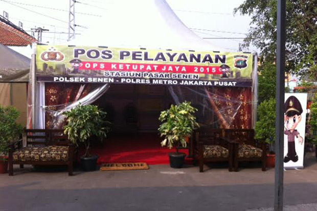 Nyamannya Pos Pam Polsek...