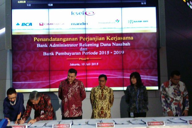 KSEI Tambah Lima Bank...